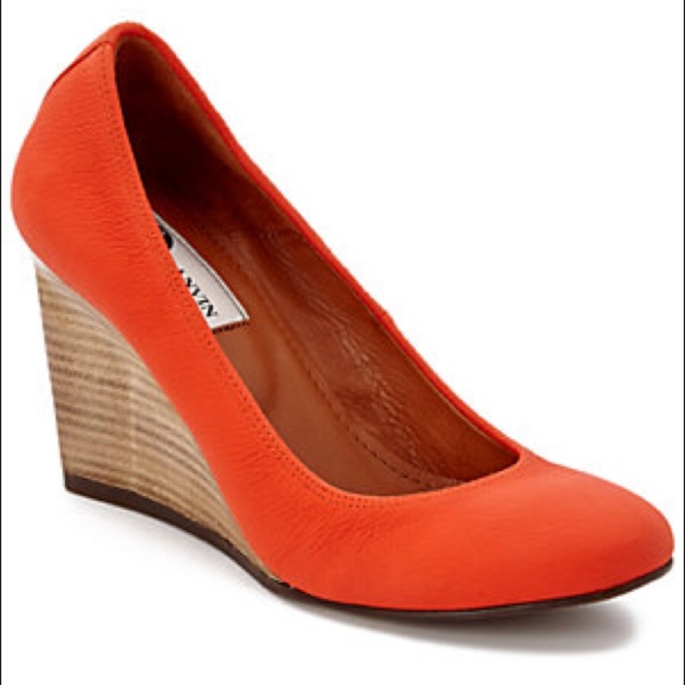 Lanvin Ballerina Wooden Wedge Pump